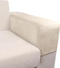 Couch Arm Covers 2 Pcs Sofa Armrest Covers Stretch Couch,Armrest Cover for Chairs Scratch-Resistant Sofa Arm Cover Armchair Slipcovers,Cream