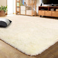 LOCHAS Ultra Soft Indoor Modern Area Rugs Fluffy Living Room Carpets for Children Bedroom Home Decor Nursery Rug 2x3 Feet, Light Champagne