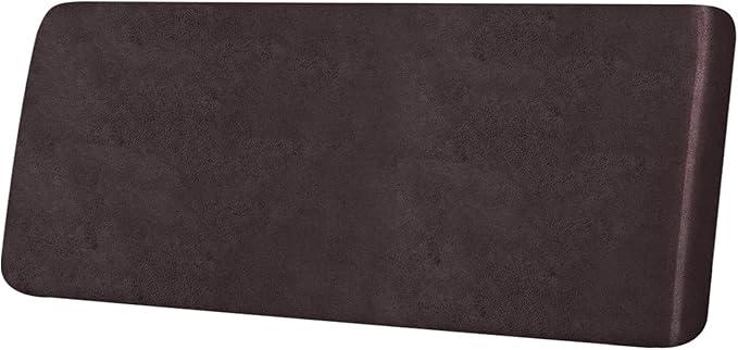 Leather Look Couch Cushion Covers Sofa Seat Slipcovers Sets Couches Furniture Protector for Sectional Armchair Loveseat Pets Kids Stretch Spandex Fabric (1 Cushion Sofa, Chocolate)