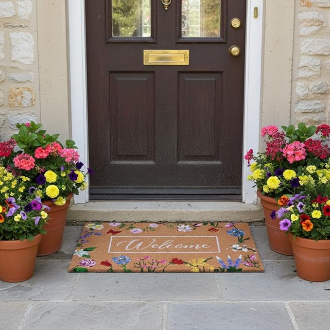 Calloway Mills Butterfly Garden Welcome Doormat (17 x 29)