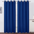 LEMOMO Blackout Curtains 66 x 84 inch/Royal Blue Curtains Set of 2 Panels/Thermal Insulated Room Darkening Bedroom Curtains