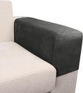Couch Arm Covers 2 Pcs Sofa Armrest Covers Stretch Couch,Armrest Cover for Chairs Scratch-Resistant Sofa Arm Cover Armchair Slipcovers,Grey