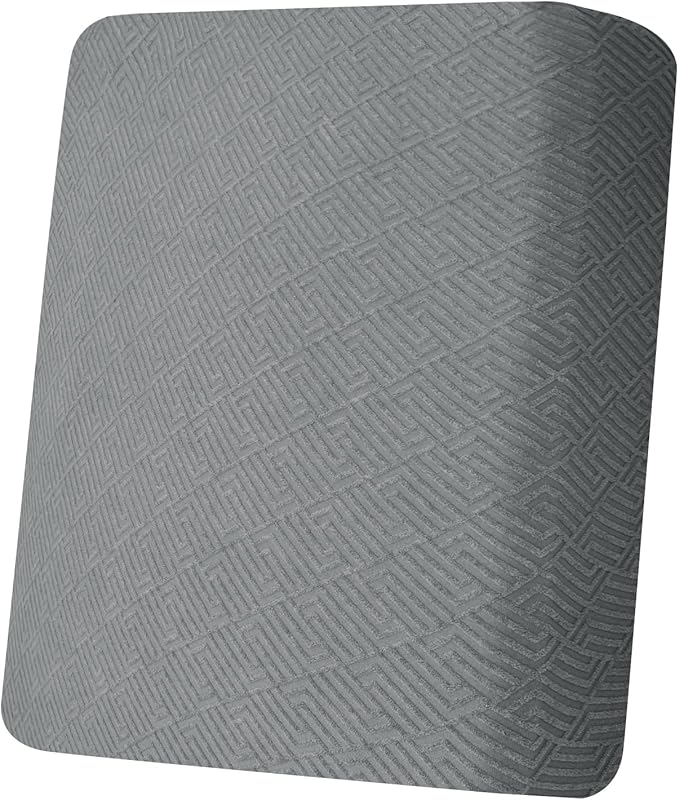 XINEAGE Couch Cushion Covers Seat Cushion Cover Thick Stretch Sofa Slipcovers 1 Piece Individual Couch Covers with Elastic Bottom(Single Seat Cushion/Backrest,Light Grey)