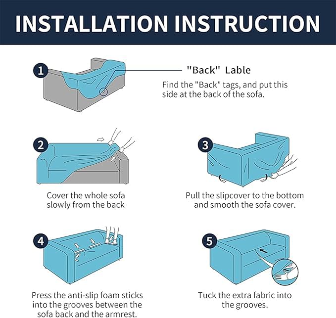 Cupuamon 2026 New Stretch Chair Sofa Slipcovers Couch Cover for 1 Seater Furniture Protector Sofa Covers with Elastic Bottom Jacquard Fabric Small Checks for Pets, Kids - Dark Red
