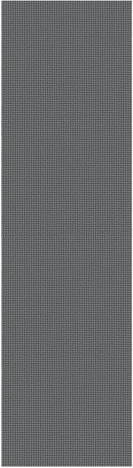 KOZYFLY Extra Long Runners for Hallways 3x16 ft Washable Kitchen Runner Non Slip Rubber Backed Hallway Rug Cotton Entryway Runner Rug Floor Carpet for Indoor Hall, Kitchen, Stair, Grey/Dark Grey