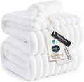 Bedsure GentleSoft White California King Size Blanket for Couch - Cozy Soft Blankets for Women, Cute Small Fleece Throws for Girls, Birthday Gifts for Women, Bright White, 102x96 Inches