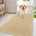 OLANLY Dog Door Mat for Muddy Paws 44x32, Absorbs Moisture and Dirt, Absorbent Non-Slip Washable Doormat, Quick Dry Chenille Mud Mat for Dogs, Entry Indoor Entryway Carpet for Inside Floor, Sand