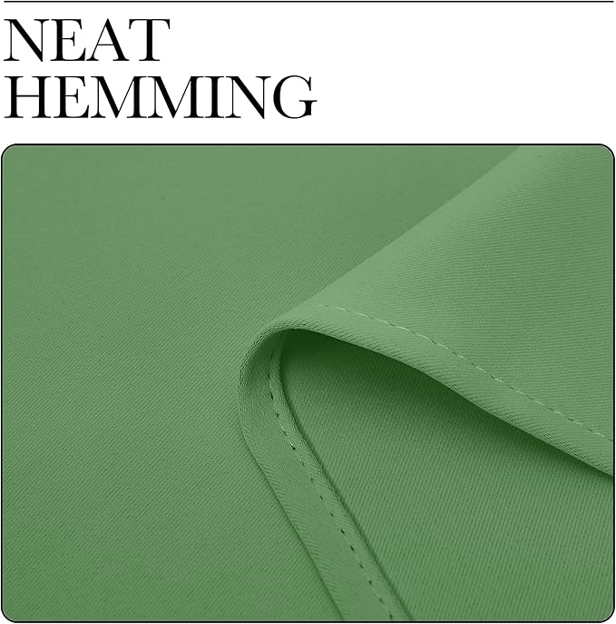NICETOWN Froest Green Blackout Curtains 120 inches Length for Living Room, 2 Panels, 55" Wide, Thermal Insulated Long Drapes for Large Window