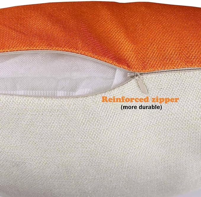 Fall Decorations for Home,Fall Pillow Covers 18 x 18 Inch Set of 4, Hello Autumn Pumpkin Mason Jar Thankful Decor, Cushion Cases for Farmhouse Home Party Sofa Couch