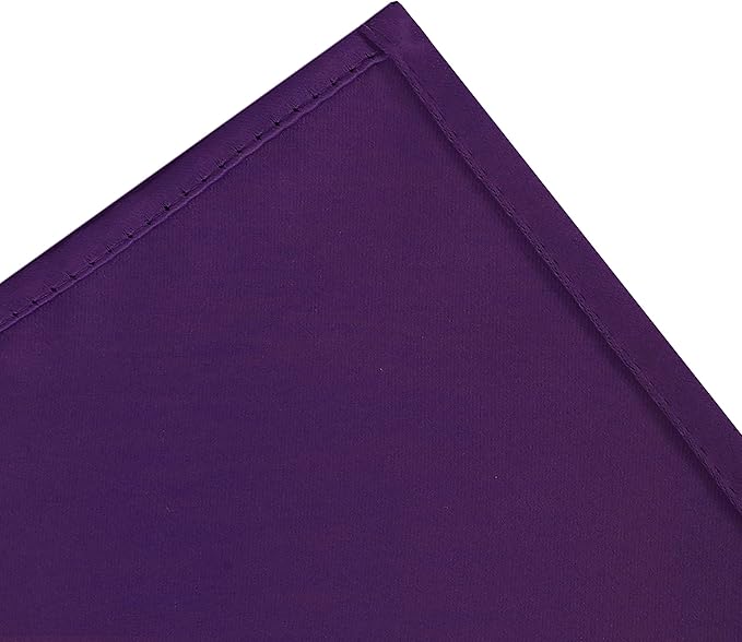 LEMOMO Blackout Curtains 66 x 84 inch/Purple Curtains Set of 2 Panels/Thermal Insulated Room Darkening Bedroom Curtains