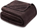 Exclusivo Mezcla Fleece Blanket King Size for Bed, Super Soft and Warm, All Season, Cozy, Plush, Lightweight, 90x104 Inches, Coffee