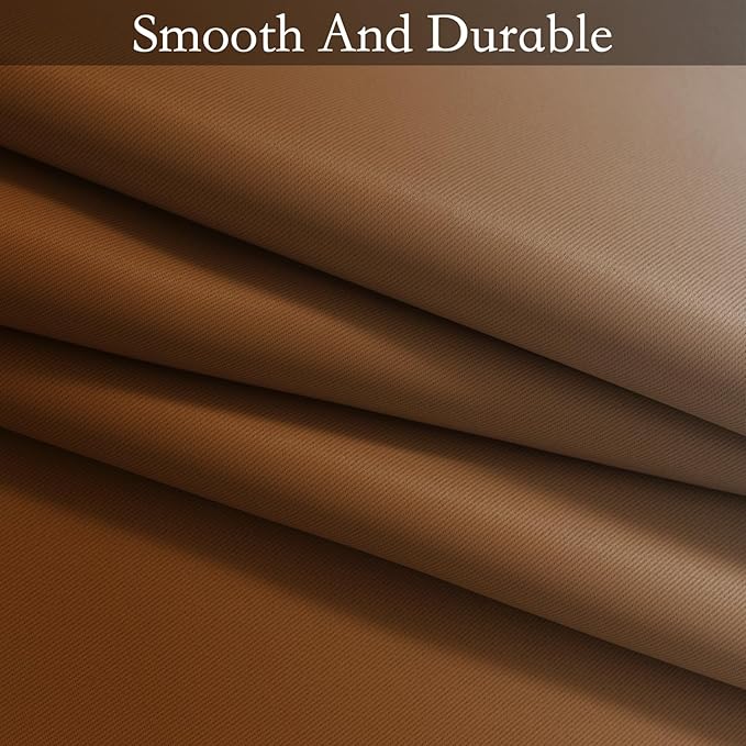 SimpleHome Ombre Room Darkening Curtains for Bedroom, Gradient Burnt Orange to Grey White Light Blocking Thermal Insulated Grommet Window Curtain/Drapes for Living Room,2 Panels, 52x84 inches Length