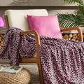 BEDELITE Pink Leopard Blanket Twin– Soft & Cozy Cheetah Blanket for Couch, Bed & Sofa, Lightweight Fleece Animal Print Decor, 60"x 80", Pink