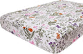 hyha Printed Couch Cushion Covers, Floral Sofa Covers Washable for 3 Cushion Couch, Stretch Pattern Outdoor Cushion Covers for Patio Furniture with Elastic Bottom(Large, Sage Wild Green)
