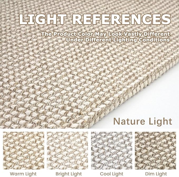 KOZYFLY Runners for Hallways 2x5 ft Washable Kitchen Runner Non Slip Rubber Backed Hall Runners Cotton Entryway Runner Rugs Floor Carpet for Indoor Backdoor Bedroom Kitchen, Ivory/Khaki