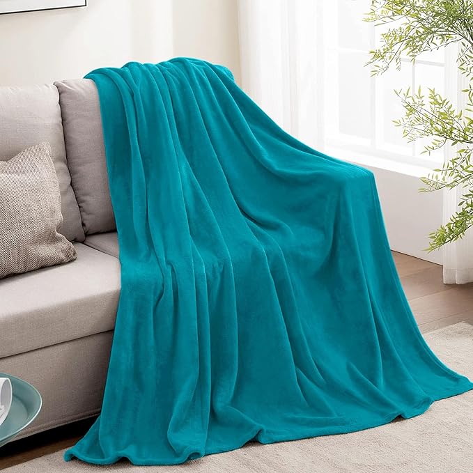 BEDELITE Fleece Blanket Twin Size Bluebird Throw Blankets for Couch & Bed, 300GSM Luxury Plush Cozy Fuzzy Blanket 60x80 inches, Super Soft Warm Lightweight Throw Blanket for Travel Camping