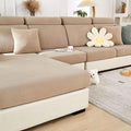 Sofa Covers Couch Covers for Sofa Pet Friendly Couch Cushion Covers Universal Sofa Covers Washable Stretch Slipcovers for Sectional Sofa (Texture Light Coffee,Back Cover L)