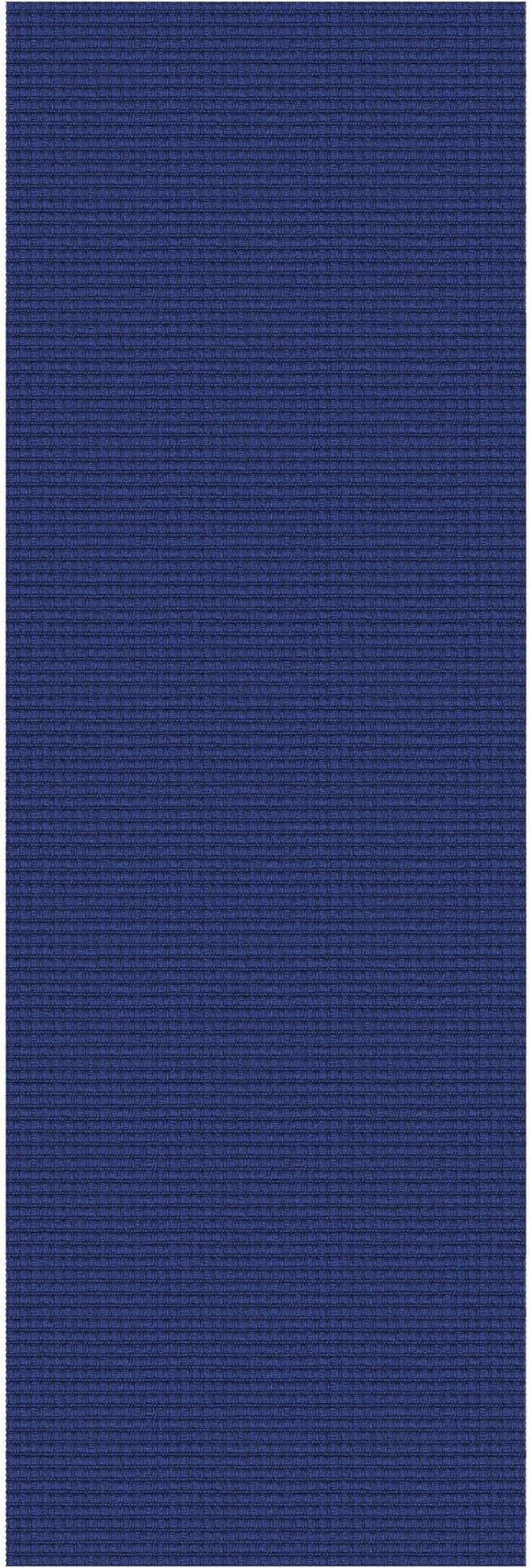 KOZYFLY Runners for Hallways 2x6 ft Washable Kitchen Runner Non Slip Rubber Backed Hall Runners Cotton Entryway Runner Rugs Floor Carpet for Indoor Backdoor Bedroom Kitchen, Royal Blue/Navy