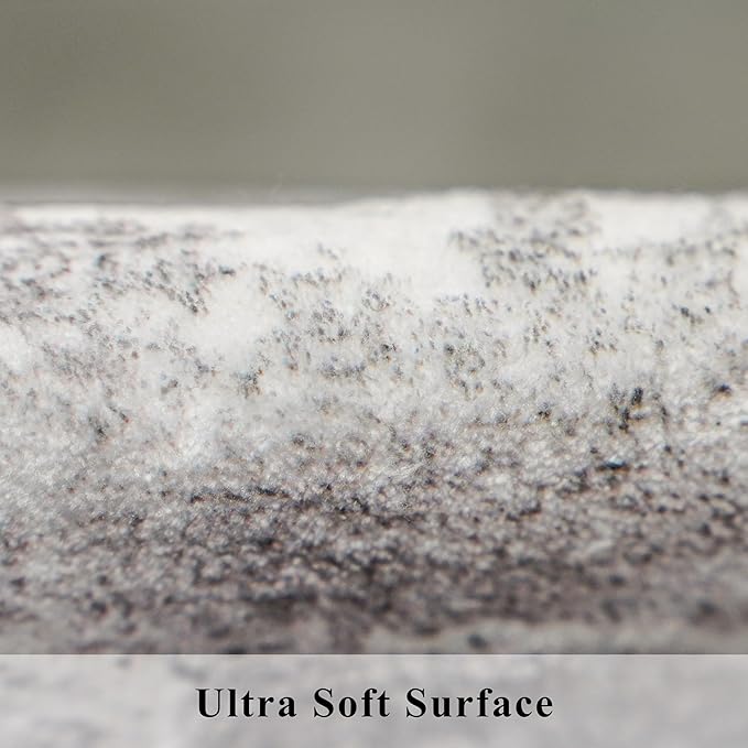 Hallway 2x8 Washable Runner Rug: Abstract Stain Resistant Entryway Kitchen Area Rugs Farmhouse Soft Bathroom Bedroom Print Floor Mat Thin Non-Slip Indoor Carpet for Living Room Laudry(2x8,Beige/Cream)