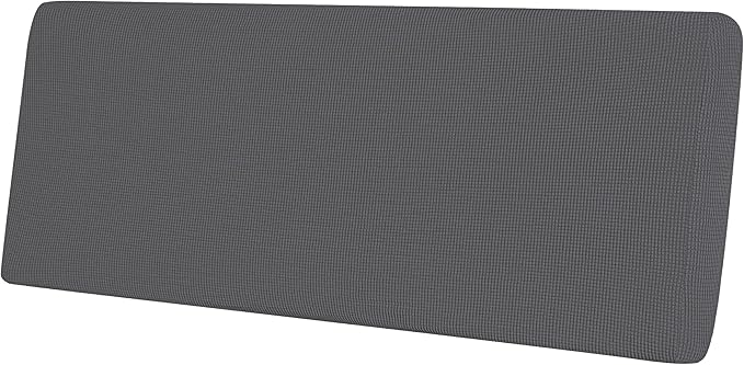 Easy-Going Stretch Cushion Cover Sofa Cushion Furniture Protector Sofa Seat Sofa slipcover Sofa Cover Soft Flexibility with Elastic Bottom(Oversized Sofa Cushion,Gray)