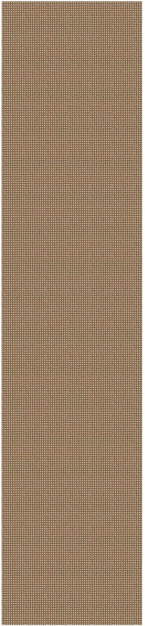 KOZYFLY Long Runners for Hallways 2.6x12 ft Washable Kitchen Runner Non Slip Rubber Backed Hallway Rugs Cotton Entryway Runner Rug Floor Carpet for Indoor Hall, Backdoor, Kitchen, Tan/Orange/Brown