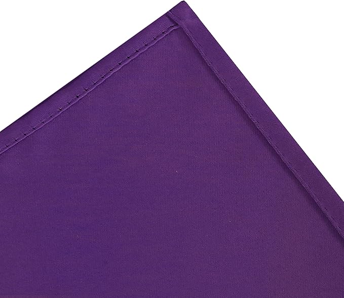 LEMOMO Purple Thermal Blackout Curtains/38 x 84 Inch/Set of 2 Panels Room Darkening Curtains for Bedroom