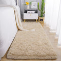 Chicrug Soft Runner Rugs for Bedroom Living Room Plush Fluffy Rug 2x7 Feet, Shag Furry Area Rug Carpet Non Shedding for Nursery Children Kids Girls Room Home Decorative, Camel