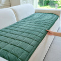Couch Covers for Dogs Washable, Non Slip Couch Covers for Loveseat Sofa Pet Friendly, Soft Fuzzy Sofa Covers for Pet, Dog Couch Cover Furniture Protector(1PC,Green,27.6"x94.5")