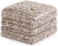UGG Adalee Faux Fur King Blanket for Bed, Double-Sided Soft Blanket, Warm Large Throw for Couch, Washable California King Bedding, Luxury Bedroom Decor, 110" x 90", Oyster Brown
