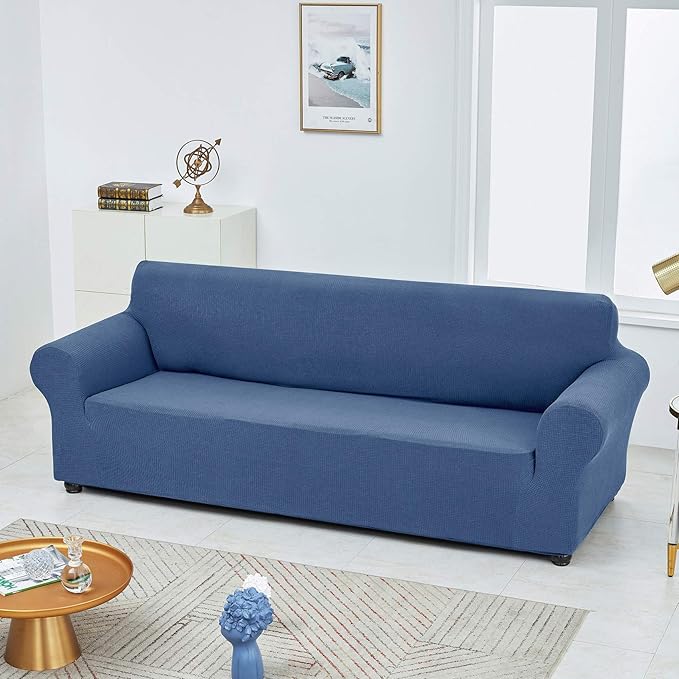 Joccun Stretch Loveseat Couch Cover, Water Repellent Sofa Slipcover for 2 Cushion Couch, Washable Furniture Protector Cover for Living Room