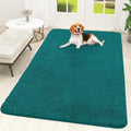 OLANLY Dog Door Mat for Muddy Paws 70x46, Absorbs Moisture and Dirt, Absorbent Non-Slip Washable Doormat, Quick Dry Chenille Mud Mat for Dogs, Entry Indoor Entryway Carpet for Inside Floor, Lake Blue