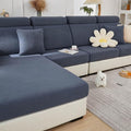 Sofa Covers Couch Covers for Sofa Pet Friendly Couch Cushion Covers Universal Sofa Covers Washable Stretch Slipcovers for Sectional Sofa (Texture Metal Gray,Extra Large Single Seat Cover)