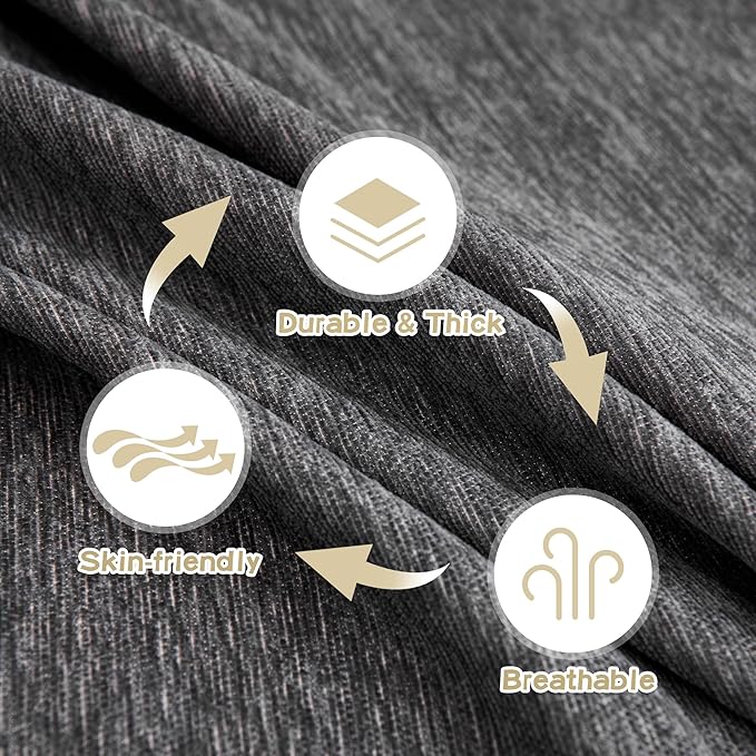 MYSKY HOME Chair Covers Armchair Couch Covers for Dogs Washable Sofa Covers, Non Slip Soft Recliner Cover Pet Chair Cover Sofa Slipcover Furniture Protector with Tassel Throws, 71"x91", Dark Grey