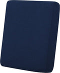 Easy-Going Stretch Chair Cushion Cover Sofa Cushion Furniture Protector Sofa Seat Sofa Slipcover Sofa Cover Soft Flexibility with Elastic Bottom(Chair Cushion, Navy)