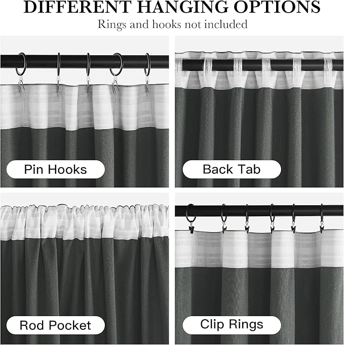 RYB HOME Mint Green Velvet Curtains 102 inches Long, Room Darkening, Floor-Length, Stylish Velvet Drapes with Hook Belt for Nursery Living Room Office, 52" W x L102 L, Auqa