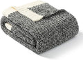 Snuggle Sac Soft Warm Bed Blanket Oversized Twin XL 66x90“, Super Soft Warm Blankets for Bed, Living Room, Luxurious Microfiber Blanket Dupes, Heather Black, 66x90 inches