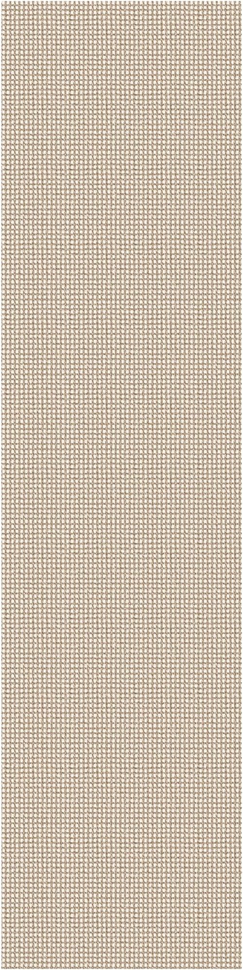 KOZYFLY Runners for Hallways 3x8 ft Washable Kitchen Runner Non Slip Rubber Backed Hall Runners Cotton Entryway Runner Rugs Floor Carpet for Indoor Backdoor Bedroom Kitchen, Ivory/Khaki