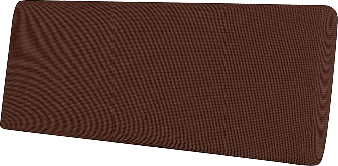 Easy-Going Stretch Cushion Cover Sofa Cushion Furniture Protector Sofa Seat Sofa slipcover Sofa Cover Soft Flexibility with Elastic Bottom(Oversized Sofa Cushion, Coffee)