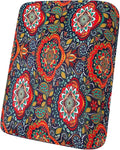 hyha Printed Couch Cushion Covers, Floral Sofa Covers Washable for Cushion Couch, Stretch Pattern Outdoor Cushion Covers for Patio Furniture with Elastic Bottom(Small, Mandala Floral)