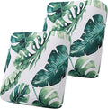 Smiry Printed Couch Cushion Covers, Stretch Soft Couch Covers for Sofa, Washable Non-Slip Sofa Slipcover Furniture Protector for Indoor and Outdoor (2 Pack, Green)