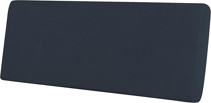 Easy-Going Stretch Cushion Cover Sofa Cushion Furniture Protector Sofa Seat Sofa Slipcover Sofa Cover Soft Flexibility with Elastic Bottom(Oversized Sofa Cushion, Dark Blue)