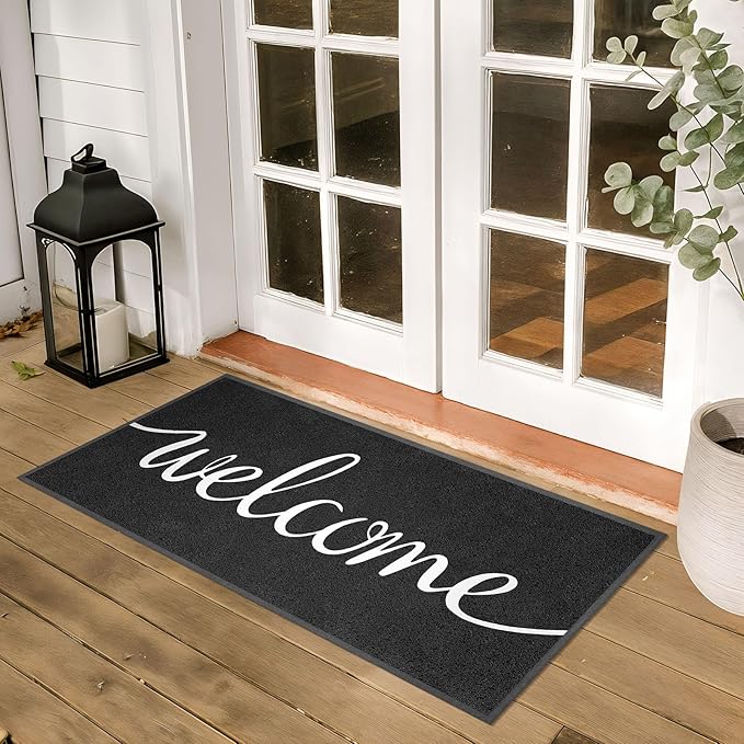 EARTHALL Funny Welcome Mats Outside/Inside 59"x24", Front Door Mat Outdoor Entrance, Indoor Outdoor Mats for Home Entrance, Funny Doormat Outside/Inside Entry, Front Porch Decor for Farmhouse