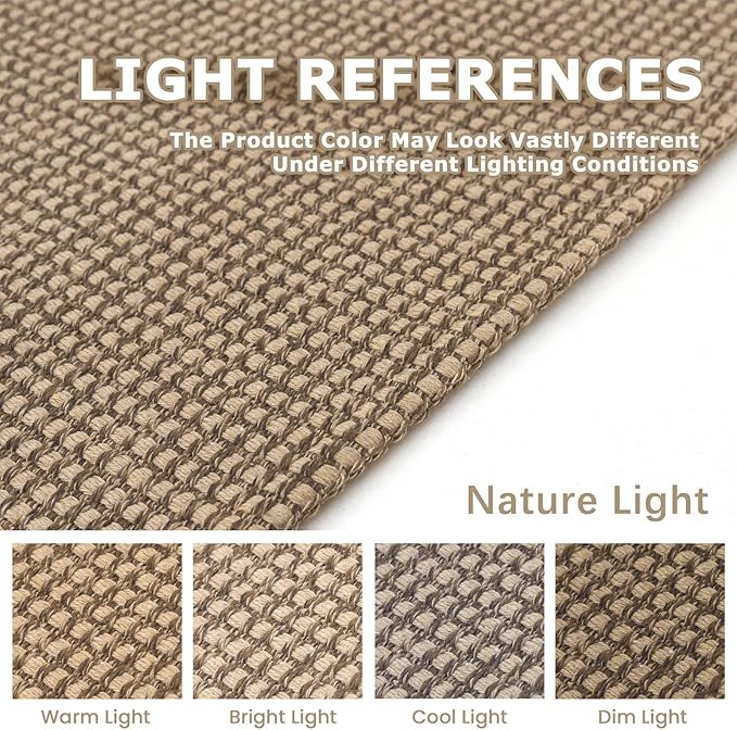 KOZYFLY Boho Runners for Hallways 3x10 ft Washable Kitchen Runner Non Slip Rubber Backed Hallway Rugs Cotton Entryway Runner Rug Floor Carpet for Indoor Hall, Backdoor, Kitchen, Tan/Orange/Brown