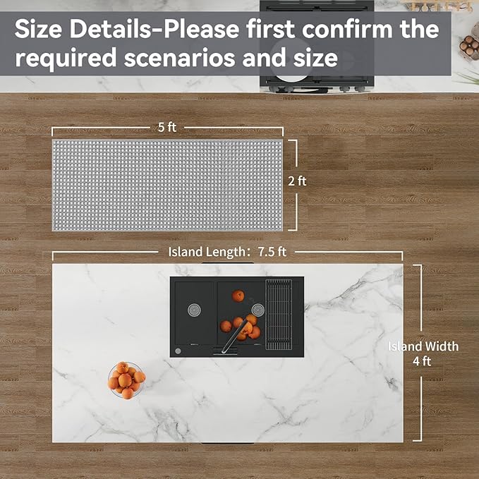 YDKGL Boho 2x5 ft Hallway Runners Rug Washable Long Woven Kitchen Runner Mat Rugs Non Slip, Soft Entryway Laundry Hall Runner Floor Carpet for Indoor Backdoor Bedroom Kitchen Living Room, Gray