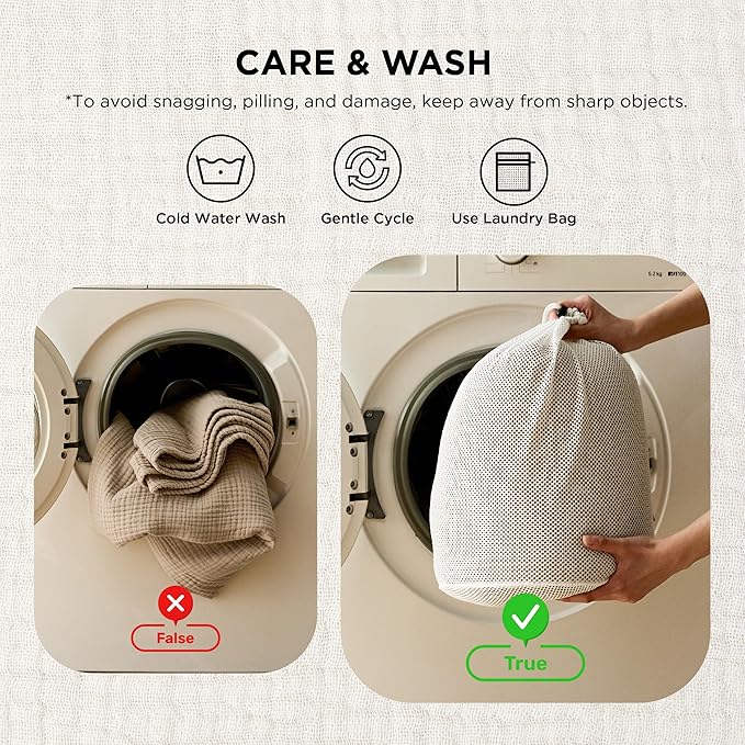 Bedsure 100% Cotton Muslin Throw Blanket Twin XL for Bed - 4-Layer Breathable and Lightweight Thin Soft Summer Gauze Muslin Blankets for Adults, Light Brown, 66x90 Inches