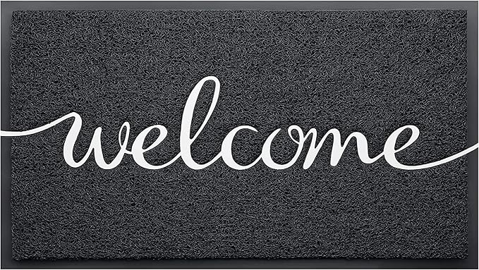 EARTHALL Funny Welcome Mats Outdoor, Front Door Mat for Outside Entry, Doormat Outside/Inside Entrance, Entry Door Rugs for Entryway Indoor, Outdoor Mats for Home Entrance, Front Porch Decor 36"x24"