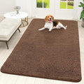 OLANLY Dog Door Mat for Muddy Paws 70x46, Absorbs Moisture and Dirt, Absorbent Non-Slip Washable Doormat, Quick Dry Chenille Mud Mat for Dogs, Entry Indoor Entryway Carpet for Inside Floor, Mocha