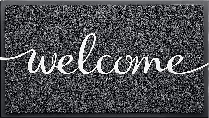 EARTHALL Funny Welcome Mats Outside/Inside 48"x32", Front Door Mat Outdoor Entrance, Indoor Outdoor Mats for Home Entrance, Funny Doormat Outside/Inside Entry, Front Porch Decor for Farmhouse