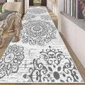 HEBE Hallway Runner Rug 3'x10' Washable Vintage Distressed Area Rugs Non Slip Laundry Rug Runner Boho Floor Carpet Runners for Hallways Entryway Laundry Room Kitchen Bathroom