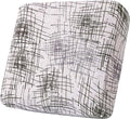 Smiry Printed Couch Cushion Covers, Stretch Soft Couch Covers for Sofa, Washable Non-Slip Sofa Slipcover Furniture Protector for Indoor and Outdoor (1 Pack, Brown and White)